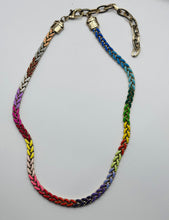 Load image into Gallery viewer, Sienna Rope Necklace in Rainbow