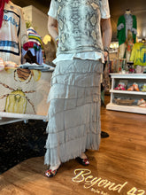 Load image into Gallery viewer, Jersey Layered Skirt in Taupe
