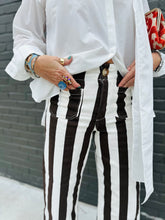 Load image into Gallery viewer, Hallow Striped Jeans