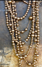 Load image into Gallery viewer, Stack ‘Em Up Pearl Beaded Necklace