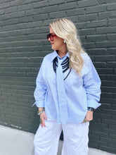 Load image into Gallery viewer, Belinda Tie Button-Up Top