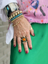 Load image into Gallery viewer, Super Star Ring in Enamel Orange