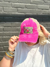 Load image into Gallery viewer, Guhcci Designer Hat in Vintage Bubble Gum