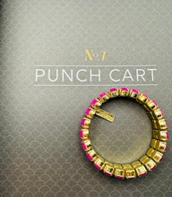 Load image into Gallery viewer, Olivia 2-Strand Bracelet in Fuchsia Matte