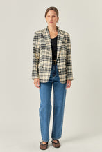 Load image into Gallery viewer, Carrie Plaid Blazer