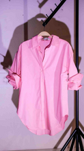 Load image into Gallery viewer, Ralph Button-Up Top in Bubble Gum