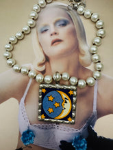 Load image into Gallery viewer, Crescent Moon Tile Necklace