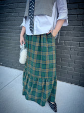 Load image into Gallery viewer, Tidings Maxi Skirt in Green