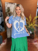 Load image into Gallery viewer, Peace & Love Tee
