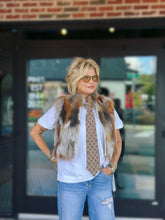 Load image into Gallery viewer, Onni Fox Fur Vest