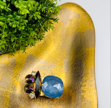 Load image into Gallery viewer, Ava Ring in Denim Ignite