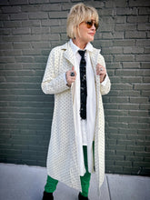 Load image into Gallery viewer, Perfectly Polka-Dot Trench Coat