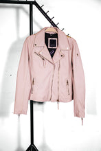 Load image into Gallery viewer, Christy RF 3 Leather Jacket in Metallic Gold Stars