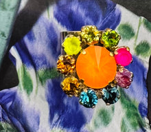 Load image into Gallery viewer, Twiggy PLUS Ring in Watermelon Electrics