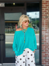 Load image into Gallery viewer, By the Bay Top in Teal
