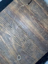 Load image into Gallery viewer, Circle Pave Necklace