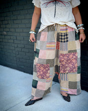 Load image into Gallery viewer, Midnight Wander Patchwork Harem Pants