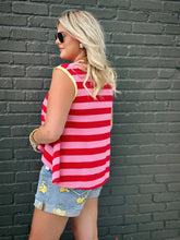 Load image into Gallery viewer, Poppi Striped Tank Top