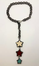 Load image into Gallery viewer, Tri-Star Lariat Necklace