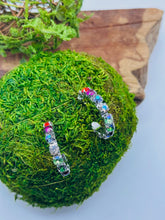 Load image into Gallery viewer, Sienna Jess Hoop Earrings in Silver/Boho