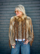 Load image into Gallery viewer, Outlaw Fox Fur Jacket