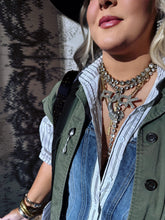 Load image into Gallery viewer, Fu fu Fuck Necklace in Clear