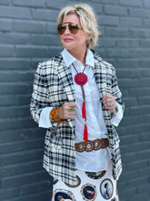 Load image into Gallery viewer, Carrie Plaid Blazer