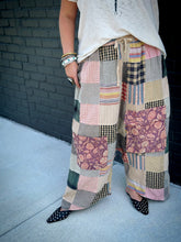 Load image into Gallery viewer, Midnight Wander Patchwork Harem Pants