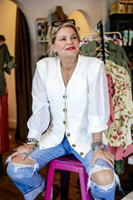 Load image into Gallery viewer, Layla Poplin Combo Cardigan