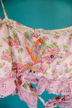 Load image into Gallery viewer, Eyelet Layering Wrap Tank in Emma Rose