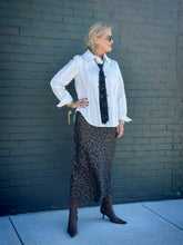 Load image into Gallery viewer, Feline Skirt in Olive