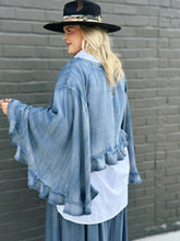 Load image into Gallery viewer, Moon Shade Ruffle Cape