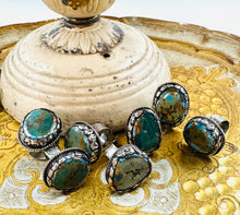 Load image into Gallery viewer, Galaxy Turquoise Rings