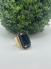 Load image into Gallery viewer, Mini Soleil Ring in Jet Trim