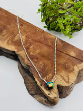 Load image into Gallery viewer, Sienna Riley Square Necklace in Jet Brandy