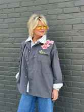 Load image into Gallery viewer, Michelle Jacket in Plum