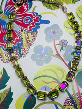 Load image into Gallery viewer, Jabari Necklace in Peridot Brandy