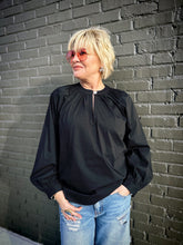 Load image into Gallery viewer, Goodnight Rhinestone Button Top