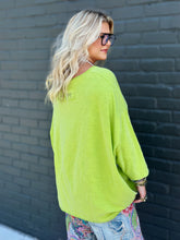 Load image into Gallery viewer, Be Free Top in Vintage Chartreuse