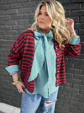 Load image into Gallery viewer, Lauren Bow Top in Green
