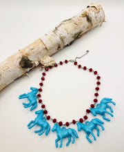 Load image into Gallery viewer, Gallop Horse Necklace in America