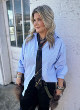 Load image into Gallery viewer, Stella Stud Top in Blue
