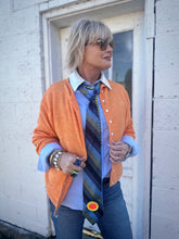 Load image into Gallery viewer, L.A. Tuohy Orange Cardigan