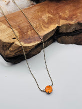 Load image into Gallery viewer, Sienna Joelle Necklace in Electric Orange