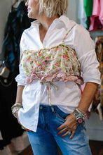 Load image into Gallery viewer, Eyelet Layering Wrap Tank in Emma Rose