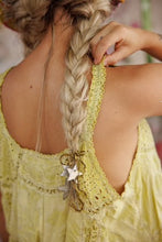 Load image into Gallery viewer, Eyelet Clementine Tank in Yuzu