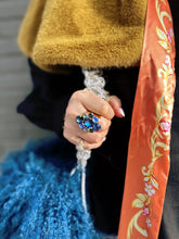 Load image into Gallery viewer, Natalie Ring in Blue Mix