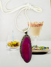 Load image into Gallery viewer, Magenta Dancer Necklace Pt.2
