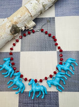 Load image into Gallery viewer, Gallop Horse Necklace in America