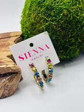 Load image into Gallery viewer, Sienna Jess Hoop Earrings in Boho